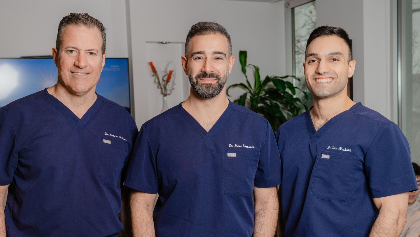Three oral and maxillofacial surgeons at Seaforth Oral Surgery