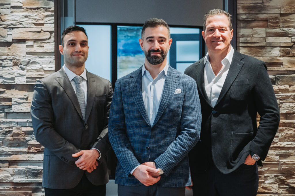 Seaforth's team of oral and maxillofacial surgeons in Montreal - Dr Marc Shenouda, Dr Antoine Chehade and Dr Sina Hashemi