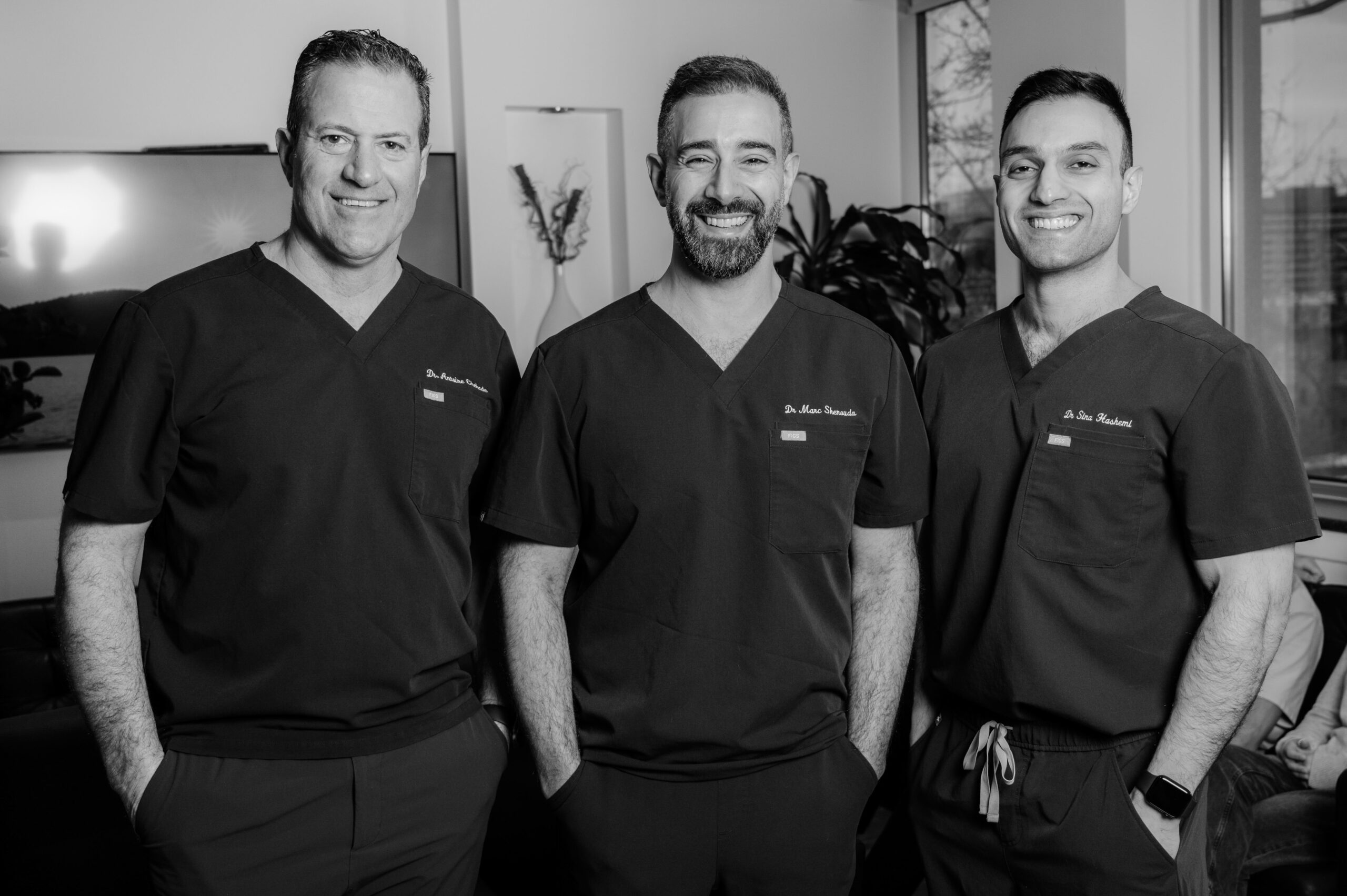 Oral surgeons and dental implant team at Seaforth Oral Surgery in Montreal 